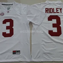 Новое поступление высокое качество NCAA Кельвин Ридли#3 футболка колледжа Ограниченная серия майки S-XXXL