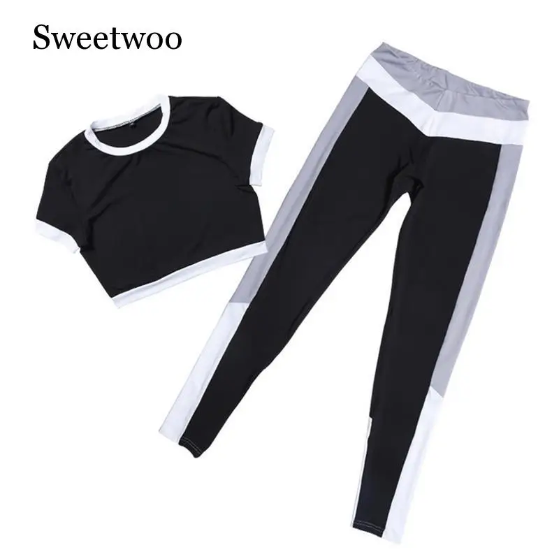 SWEETWOO одежда для спортзала, одежда для тренировок, Женский комплект для йоги, женская спортивная одежда, костюм для фитнеса, женские леггинсы, спортивный бюстгальтер, спортивная одежда