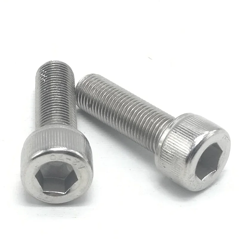 500Pcs M1.4*3/4/5/6/8/10/12 DIN912 304 Stainless Steel Hexagon Socket Head Cap Screws Hex Screw Metric Bike | Обустройство дома