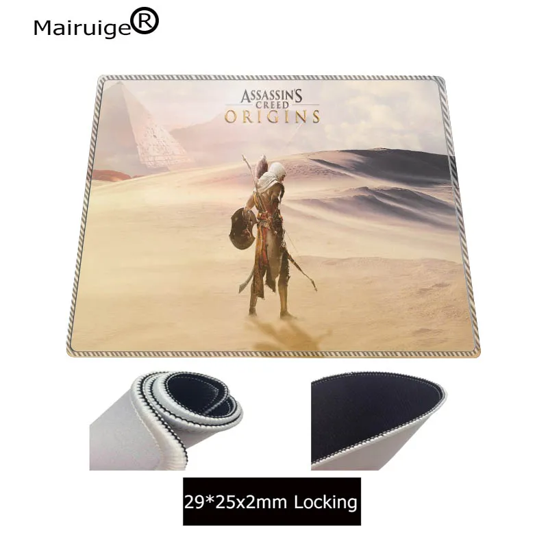  Printing Design Gaming Notebook Computer Mouse Mat Optics Anti-slip Large Lock Edge Mouse Pad For D