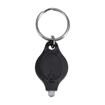 

LED Keychain Flashlight Plastic Mini Key Ring Key Chain Light Torch for Handbag