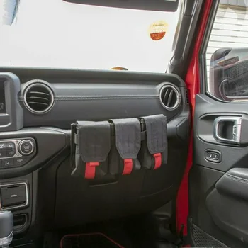 

Car Storage bag Co-Pilot Black Handle For Jeep Wrangler JK JL 2007-2019
