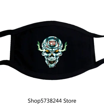 

Vtg Wwf Stone Cold Steve Austin Skull Austin 3 16 Mask Reprint Washable Reusable Mask