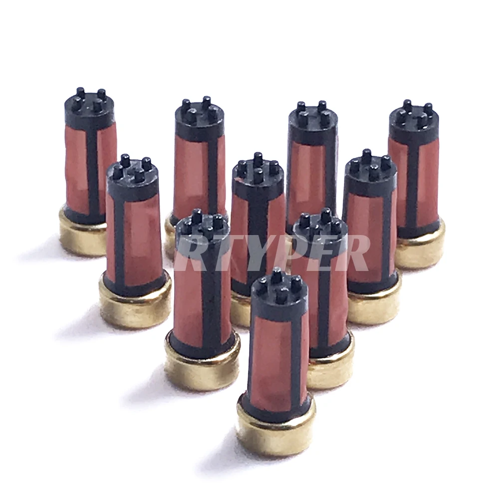 Fuel Injector Repair Kit Micro Filter MD619962 0280150415 11003 100 PCS for Nissan Pathfinder Mitsubishi 3.5L
