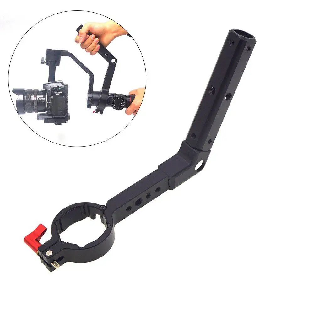 

Camera Mounting Handle Grip Extension Arm Monitor Microphone LED Video Light 2 Handheld Gimbal Arms for DJI Ronin S Crane