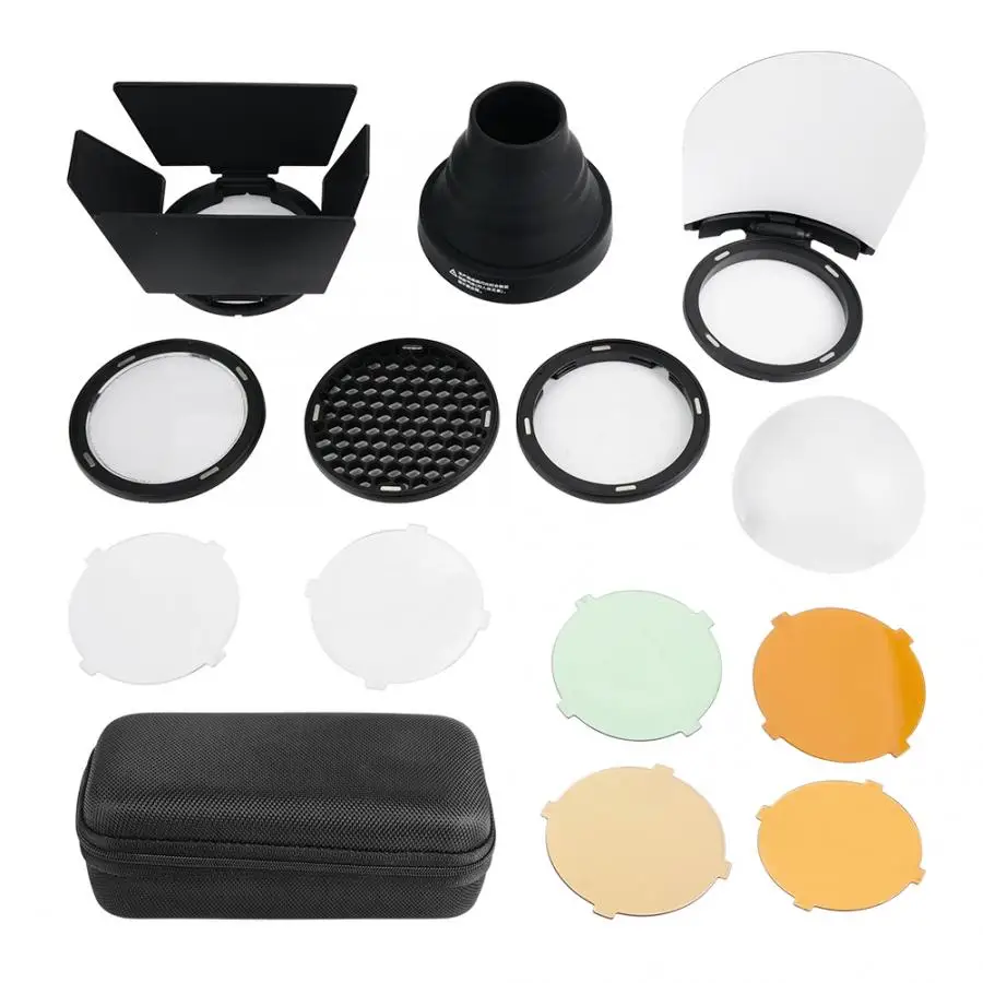 For Godox AK-R1 Snoot Color Filter Beehive Reflector Diffuser for AD200 and H200R | Электроника
