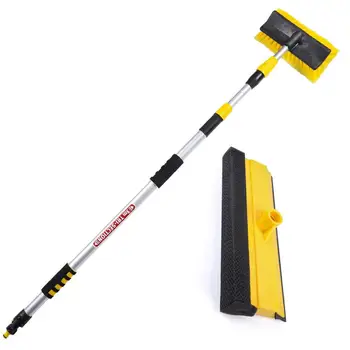 

3M telescopic brush aluminum alloy water brush cleaning brush cleaning the car clean doors and windows clean surface stains