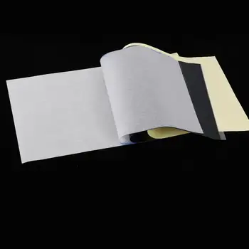 

Oily Paper 100pcs/Box A4 Tattoo Thermal Transfer Stencil Paper Tattoo Art Design Transfer Paper for Tattoo Lovers
