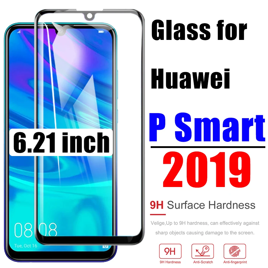 Для huawei p smart стеклянная Защитная пленка для экрана закаленное стекло huawei i huavei huawey psmart tremp huawei p p2019 9h