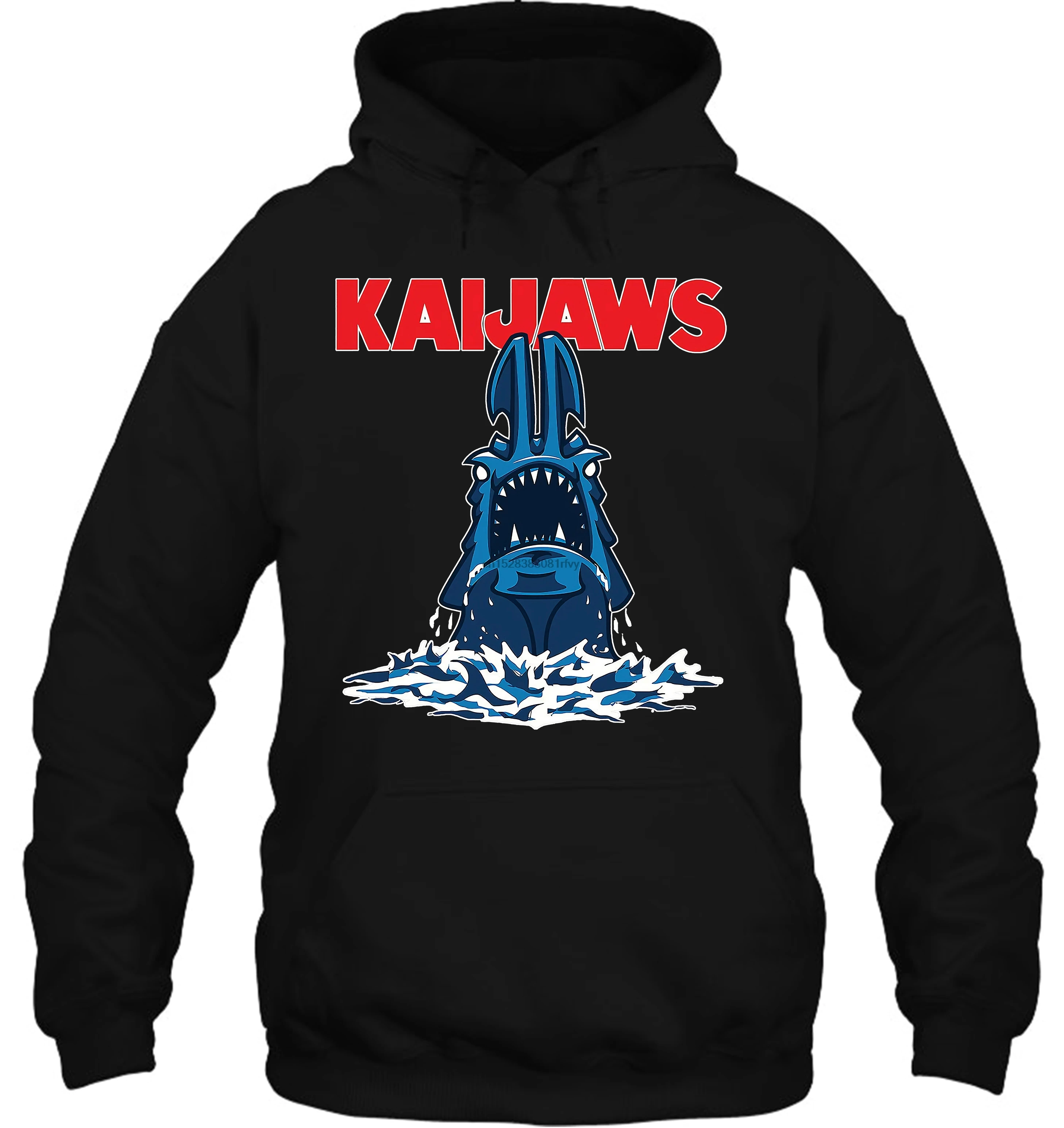 Мужская толстовка Kaijaws(Тихоокеанский обод Kaiju+ челюсти), топ с принтом, женская уличная одежда