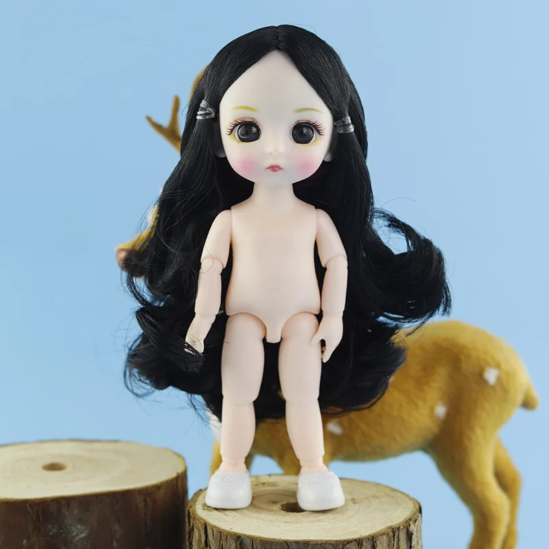 13 подвижных шарнирных 16 см 1/8 BJD куклы игрушки BJD Детская кукла Обнаженная Женская мода тела Куклы Игрушки для девочек подарок нормальная кожа - Цвет: 11