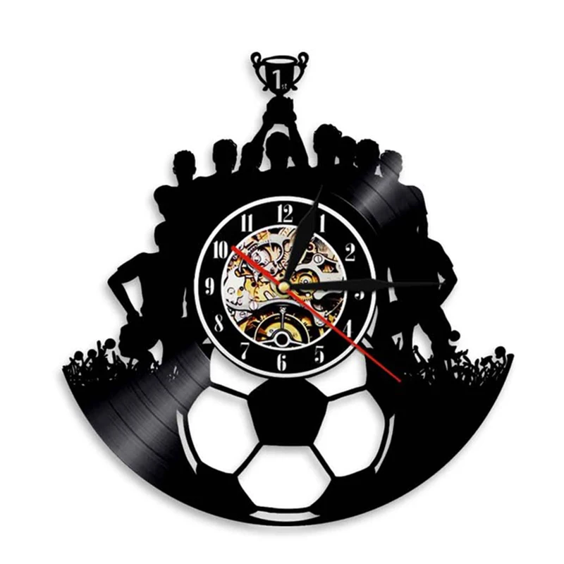 yuandd Voetbal Wandklok Voetbal Wandklok Modern