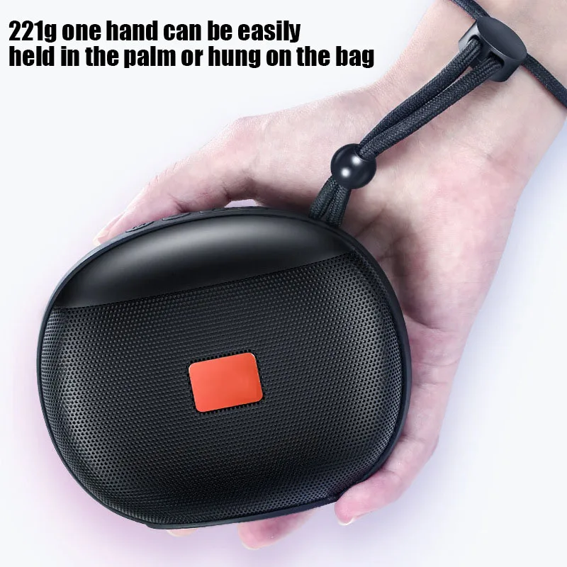 2021T11 Мини Портативная Беспроводная Bluetooth 5 0 Громкая колонка FM USB аккумуляторная