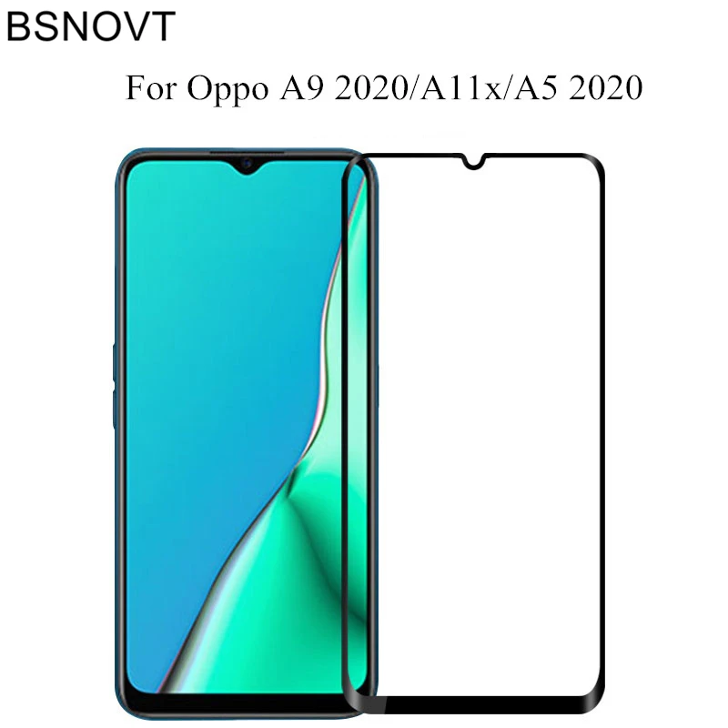 2PCS Glass For OPPO A9 2020 A5 2020 A11x Screen Protector Tempered Glass For OPPO A9 2020 Film For OPPO A9 2020 Glass BSNOVT