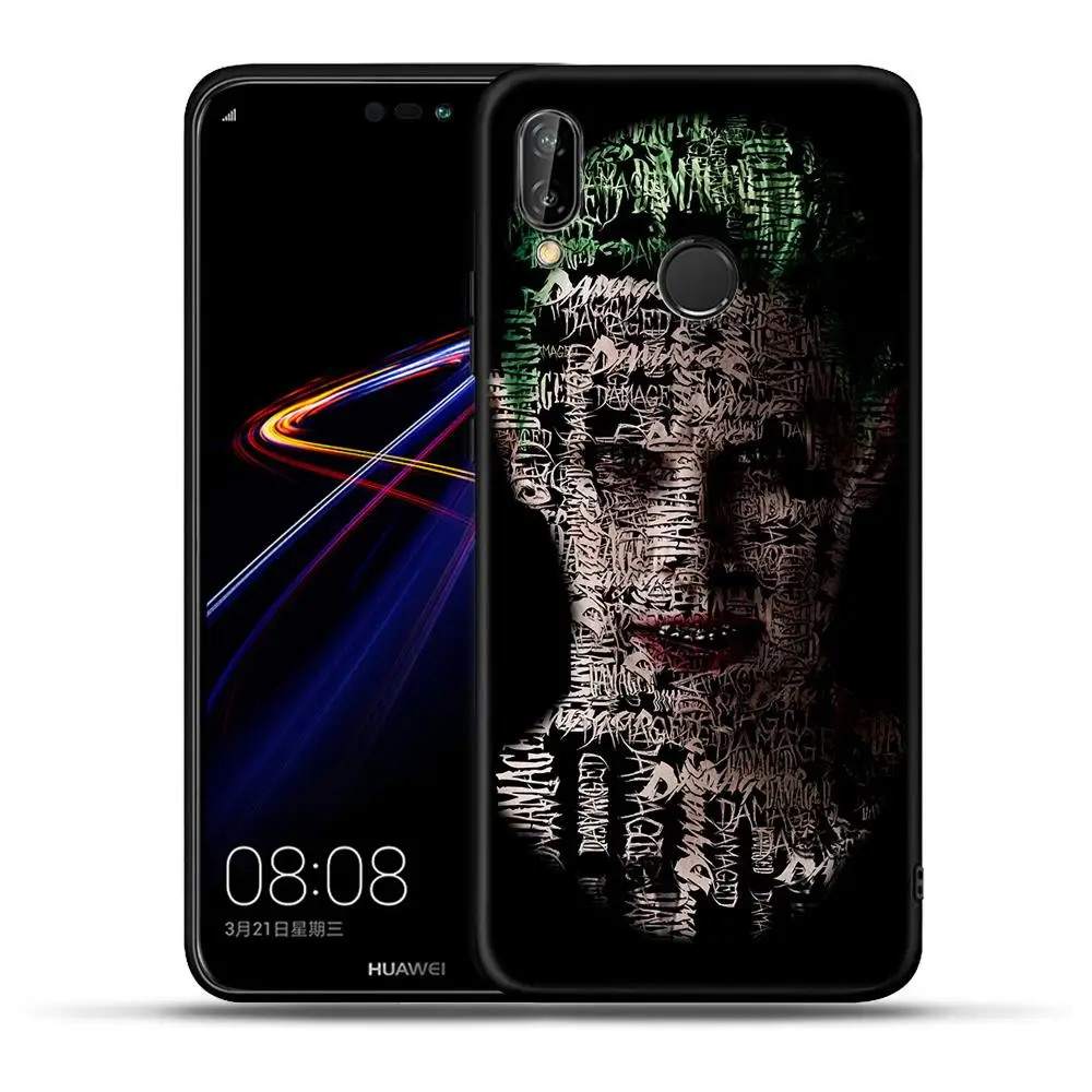 Классный Джокер Dead Pool для huawei P20 P30 Pro mate 10 20 Lite Y5 Y6 Y7 Y9 Prime P Smart Plus чехол силиконовый чехол Coque Etui