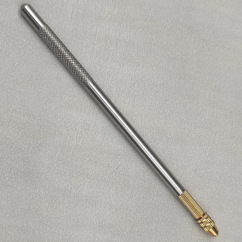 Ventilating Needle Hand Copper head crochet rod for holding crochet pins