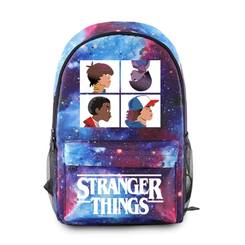 

Hip hop Backpack Fans Stranger Things For School Teenagers Girls Student Waterproof Canvas Bags Kpop Cute Travel Backbag