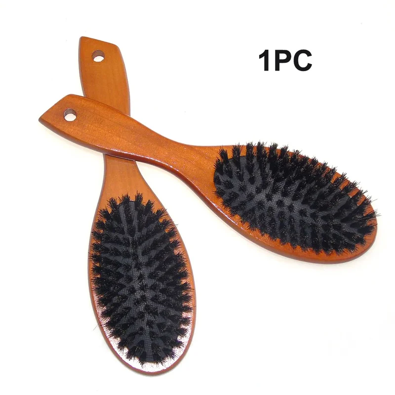 Профессиональные Антистатические щетки для волос деревянная салонная щетка для волос для укладки сушки выпрямитель для завивки волос Профессиональный инструмент для волос escova - Цвет: d