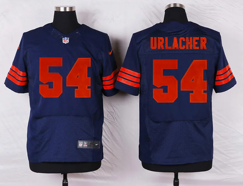 Stitiched, Chicago Jay Cutler Brandon Marshall Gale Sayers Дик Butkus Brian Urlacher майка Ditka Leonard Floyd Dan Хэмптон Джерси - Цвет: Золотой