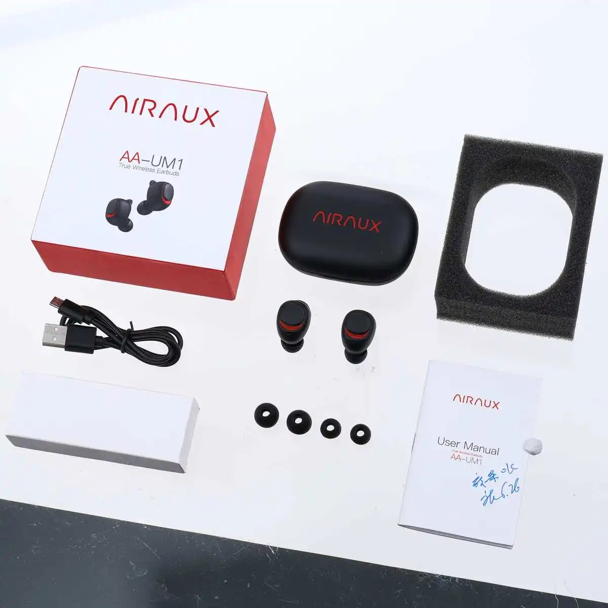 Для BlitzWolf AIRAUX Mini наушники True wireless bluetooth 5,0 Hi-Fi стерео наушники водонепроницаемые спортивные гарнитуры