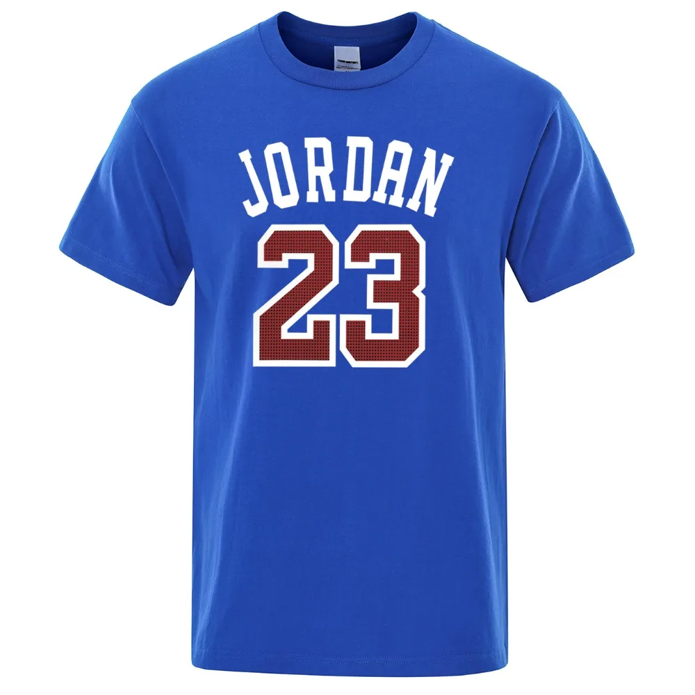 Jordan 23 мужские футболки летние футболки мужские повседневные футболки хлопковые топы с круглым вырезом короткий рукав Футболка в стиле хип-хоп размера плюс 3XL