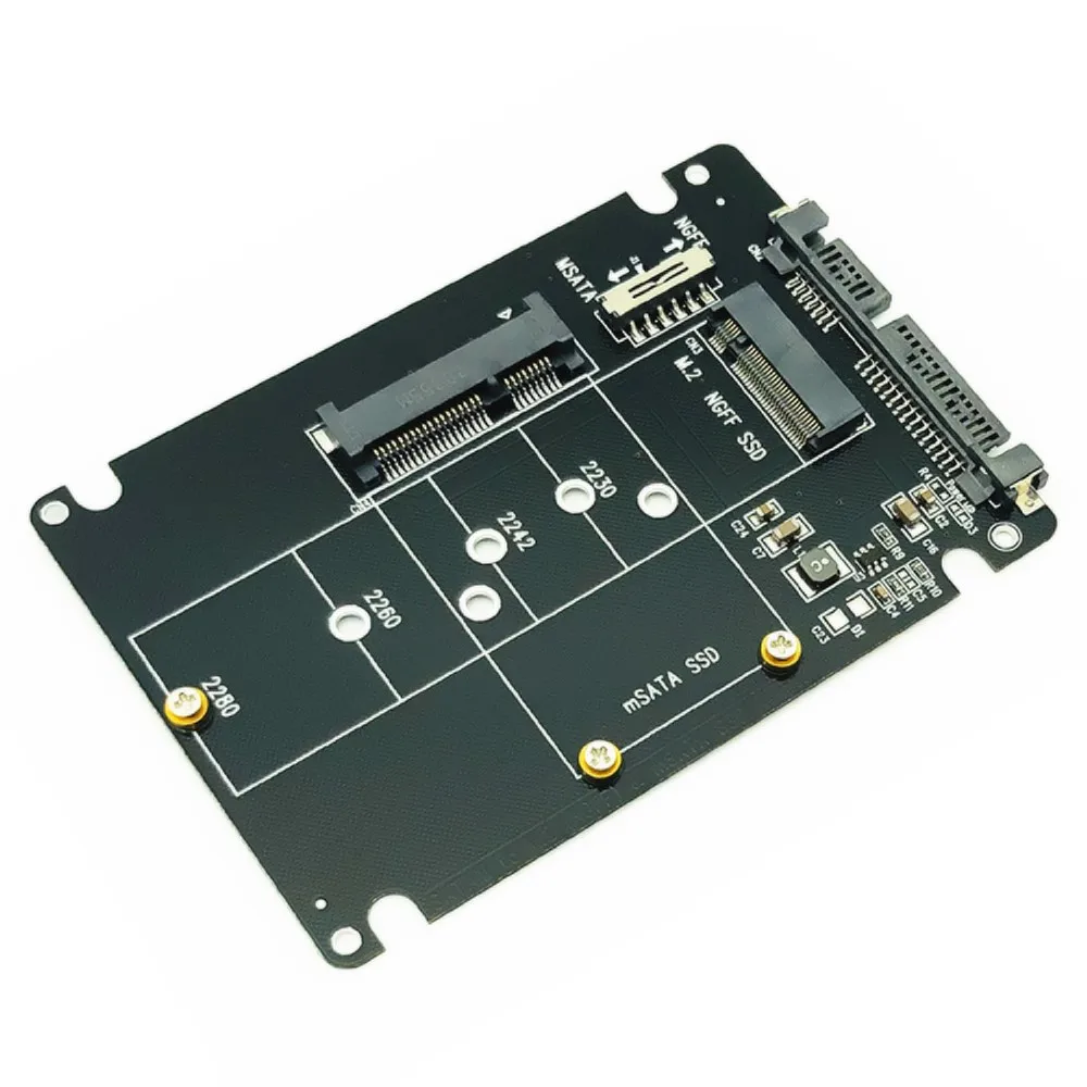 adaptador msata para conversor de cartão ssd para msata ngff para msata em ssd hdd riser