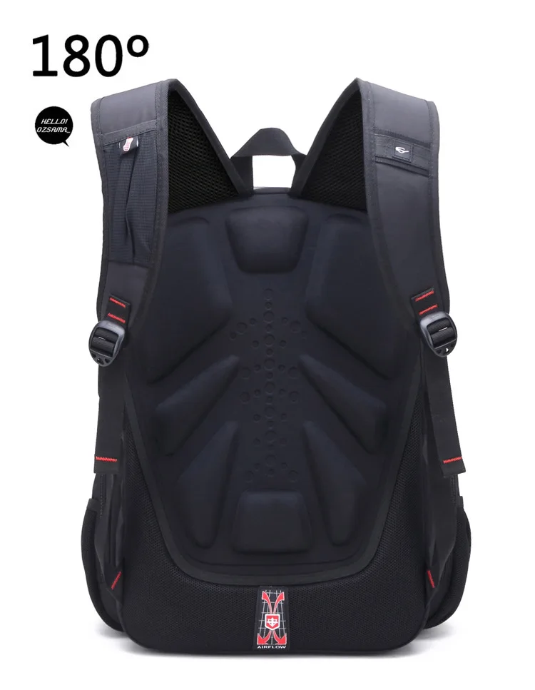 JIULIN Swiss 17 Inch Laptop Backpack Men USB Charging Waterproof Travel Backpack Women Rucksack Male Vintage School Bag mochila