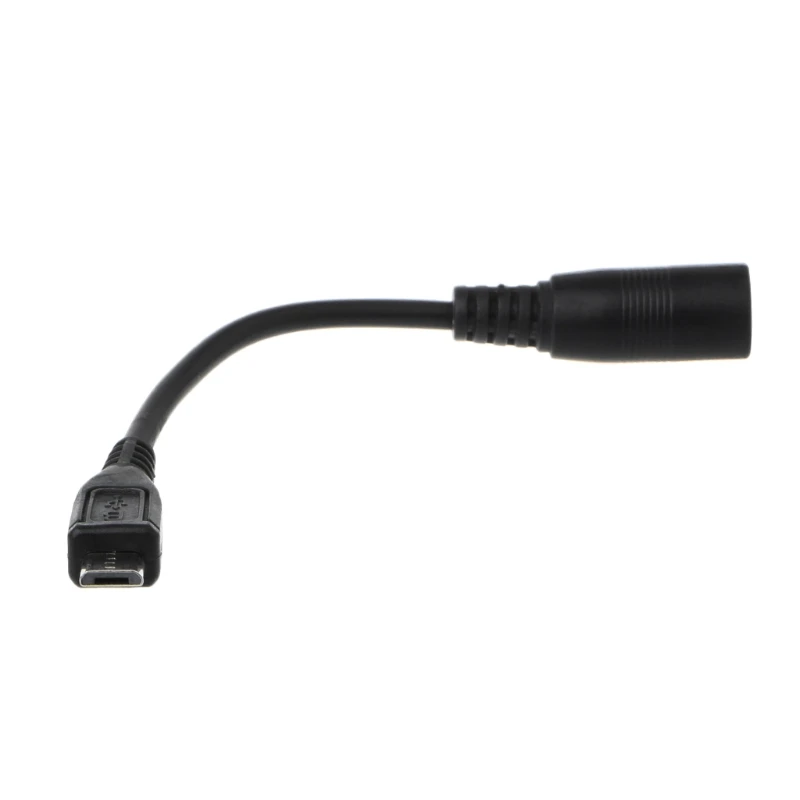 5.5x2.1mm DC Power Plug Waterproof Jacket Female To Micro USB Male Adapter Cable charging cable adapter usb to micro usb adapter