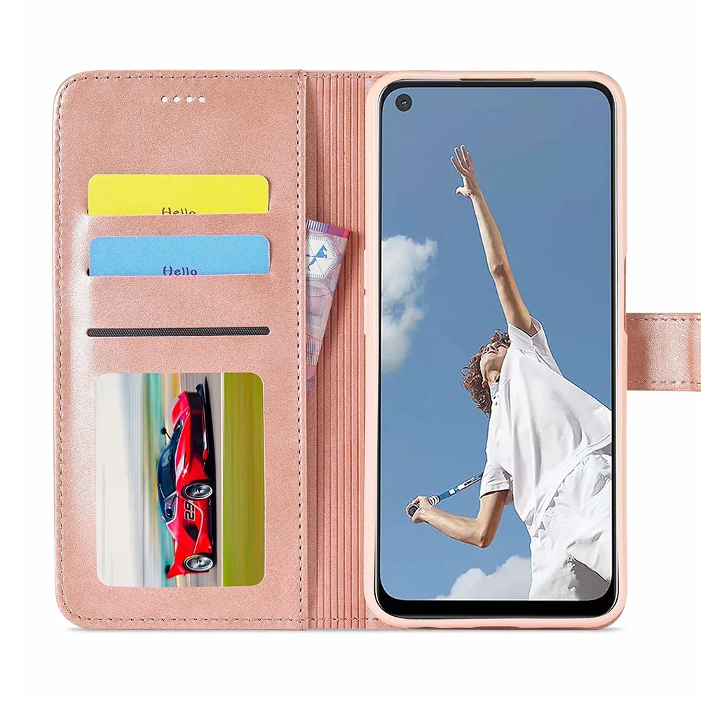 Lederen hoesje voor OPPO F19 Pro Plus A94 A92S A92 A74 A72 A53S A53 A52 A33 A32 A11X A11 A9 A5 Realme C25 C21 C20 C3 C15 C1_voghion.com