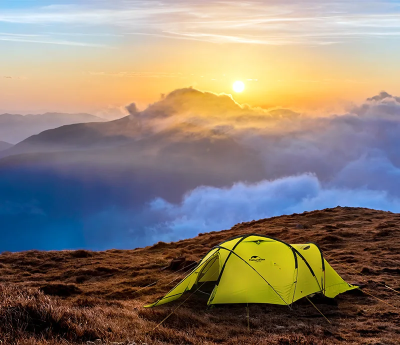 Naturehike Lgloo 2 тент двойной местный альпийский тент Сверхлегкий низкотемпературный тканевый тент Кемпинг альпинистский тент