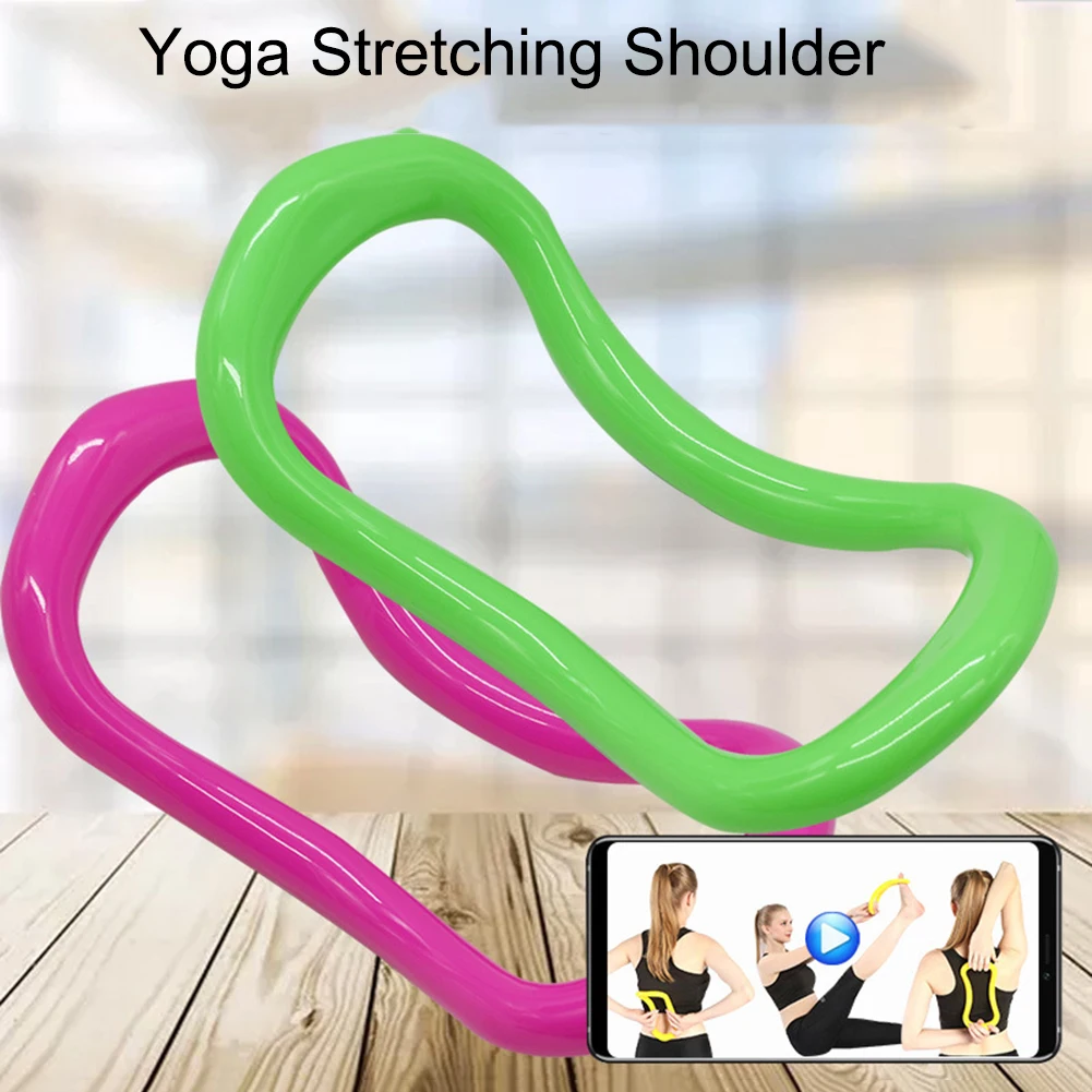 Yoga Ring Pilates Training Back Leg Pain Home Workouts Gym for Chest Thighs Arms Core Stretches Strengthen Exercise Tools | Спорт и