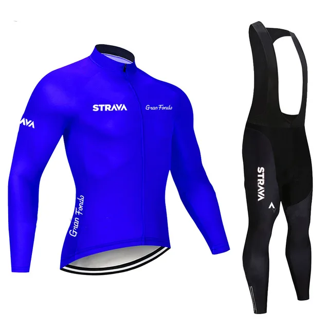 Новинка оранжевый STRAVA Pro велосипедная команда с длинным рукавом Maillot Ciclismo мужская