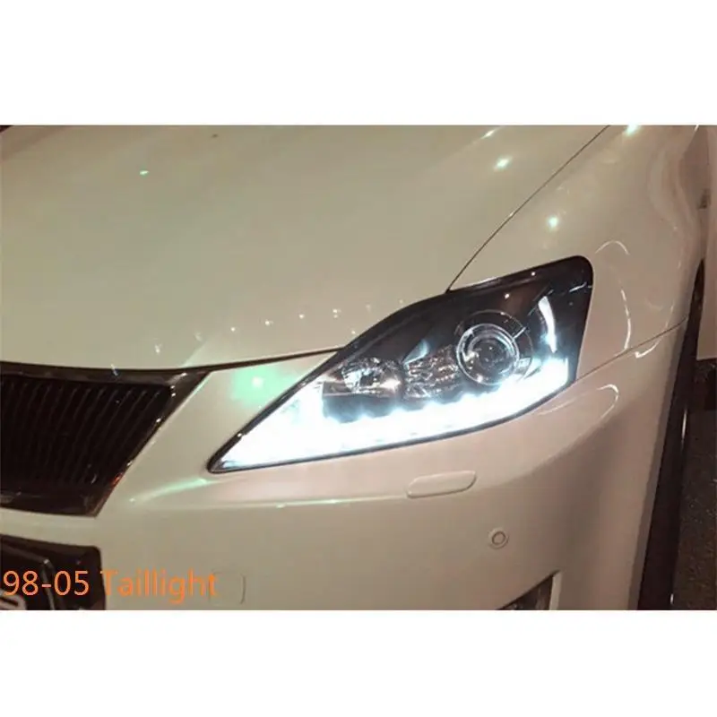 Cob Luces Para Авто Аксессуары Drl внешняя сборка Led Стайлинг автомобиля освещение фары задние фонари 17 18 для Lexus IS серии - Цвет: Number 6