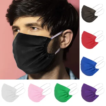 

Ubisex Adult Functional Facemask Dustproof Windproof Mouth Nose Face Cover Anti-spitting Protective Washable Facemask Mascarilla