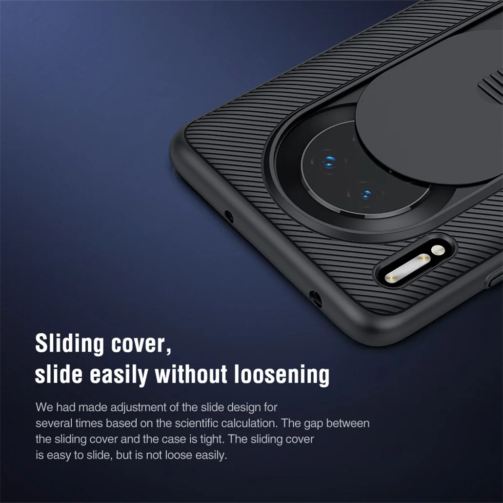 Для huawei mate 30 Pro 5G чехол NILLKIN CamShield чехол слайд-камера защита конфиденциальности Классическая задняя крышка для huawei mate 30