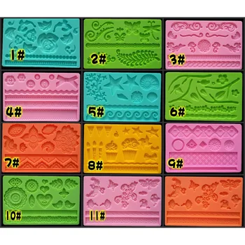 

Baking Diy Model Bead Silica Gel Embossing Model Rose Printing Pad Sugar Art Tool Search Sugar Cake Decoration Model