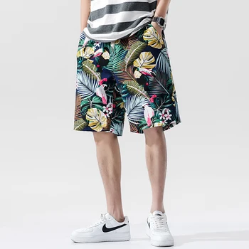 

2020 Summer Men Board Shorts Beach Mens Brand Quick Dry Print Shorts Surfing Masculina Casual Homme Male Slim Boxers Bottoms 5XL