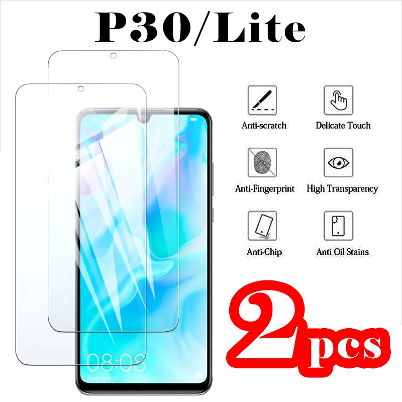 2 шт. Защитное стекло для huawei p30 light p30lite huaweip30 30p huavei|Защитные стёкла и плёнки| |