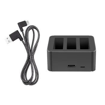 

For Dji Osmo Action Extension Usb To Type-C Line Battery Charger Wire for Osmo Action 1M Nylon Data Cable Sports Camera Accessor