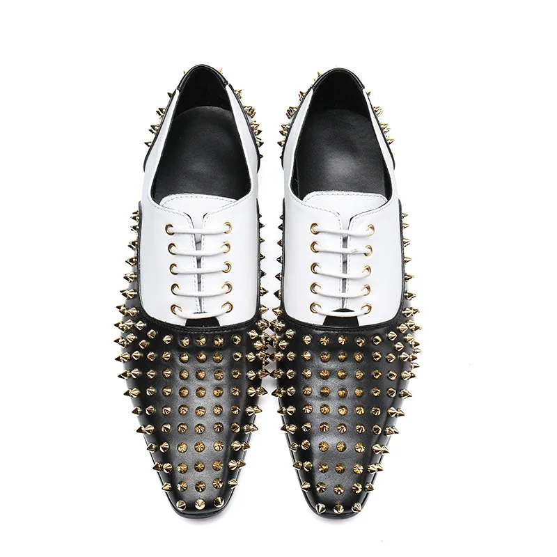 

Zapatos Hombre Vestir Men Shoes Leather Slip-on Pointed Toe British Style Loafers