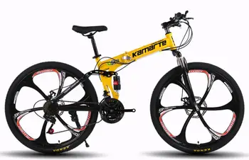 

Mountain Bicycle 24 26 inch 21/24/27 Speed Foldable MTB Bike Male Female Student Folding Mountain Road Cycling Mountain Bike