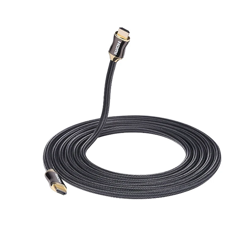 25 шт./лот BRSUANG HDMI кабель 2,0 2K* 4K Аудио-Видео позолоченный HDMI к HDMI кабель для ТВ ЖК-проектор для ноутбука компьютер и т. д