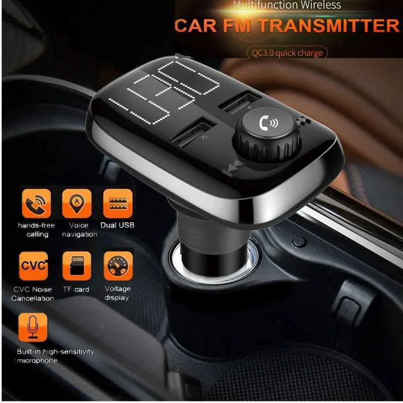 BT74 вращающийся Bluetooth автомобильный комплект музыкальный плеер fm-передатчик большой дисплей MP3-плеер двойной USB cargador TF карта/U диск Play 11