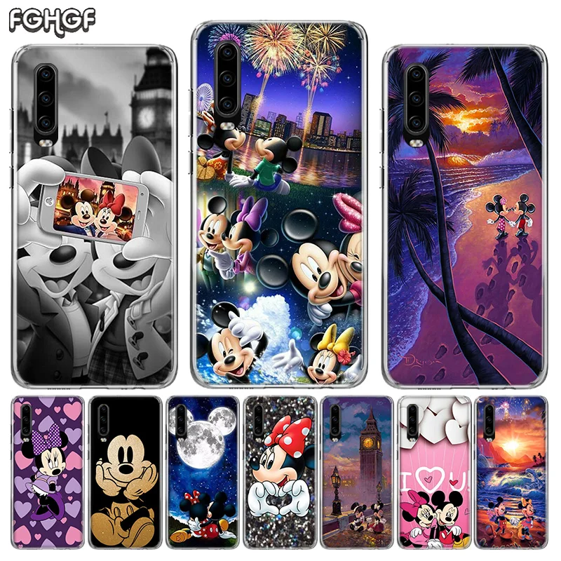 Силиконовый чехол с милой анимацией Минни для huawei P30 P20 mate 30 20 10 Pro P10 lite P Smart + Plus Z 2019