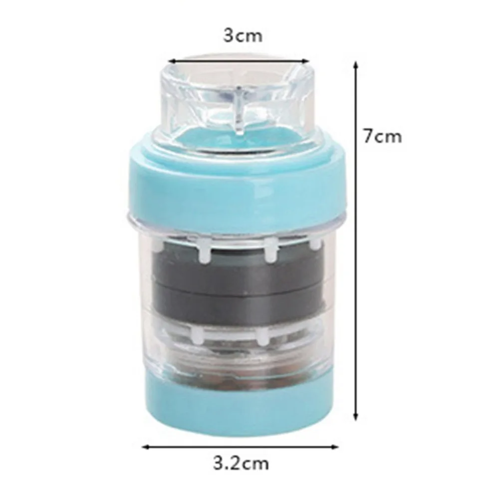 Home Faucet Filter Splash Proof Tap Nozzle Water Purifier Medical Stone Magnetized Water Filter Kitchen Tool