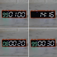 Portable Gym Timer Interval Timer Workout Fitness Clock Countdown/UP/Stopwatch Magnetic & USB Rechargable 4 Types 2