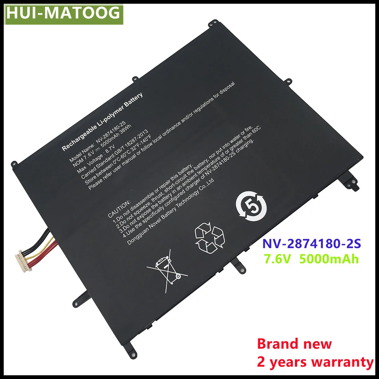 Laptop Battery NV 2874180 2S for JUMPER TH133K MY TH140A 30154200P HW