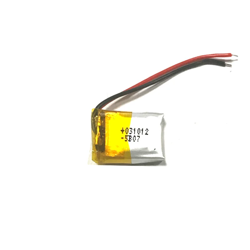 3,7 V 30mAh 301012 литий-полимерная lipo аккумуляторная батарея для gps MP3 MP4 PAD DVD DIY bluetooth наушники Динамик телефон