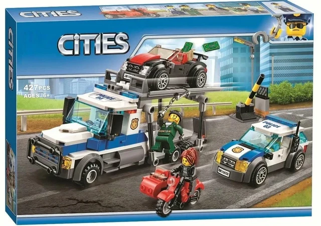 indre Tilbagekaldelse Feasibility Designer robbery truck 10658 (60143) City City cities urban block  children's educational toy for boy - AliExpress