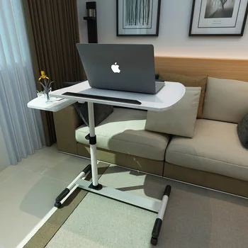 

Home mobile lift, rotation, lazy people's simple living room, learning laptop desk, bedside table characters